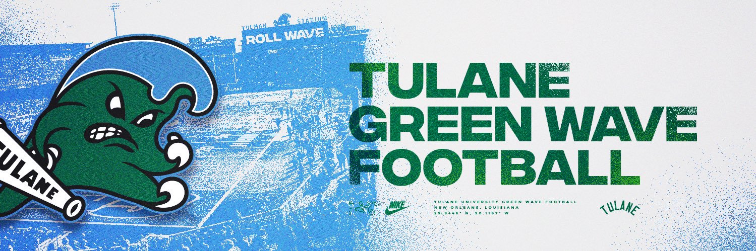 Tulane Football's banner