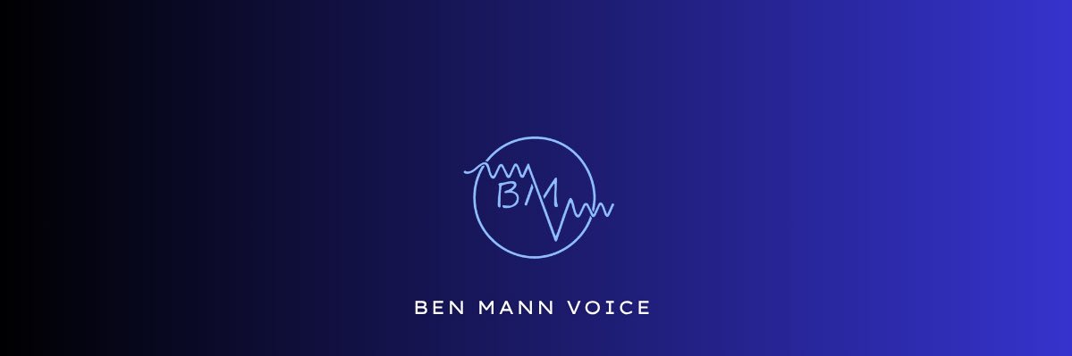 benmannvoice's profile banner image