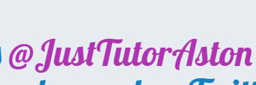 JustTutorAston's profile banner image