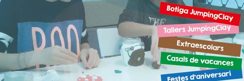 JumpingClay Poblenou banner
