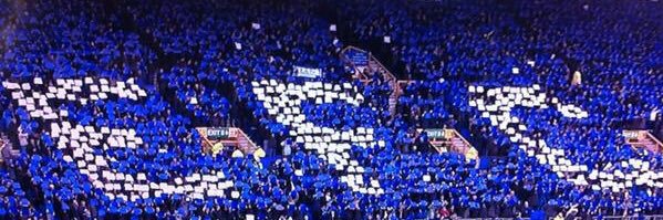 Everton FC Holland banner