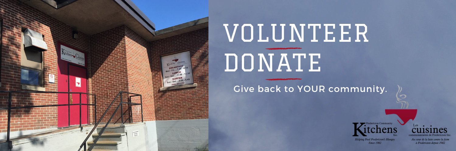 Fredericton Community Kitchens banner