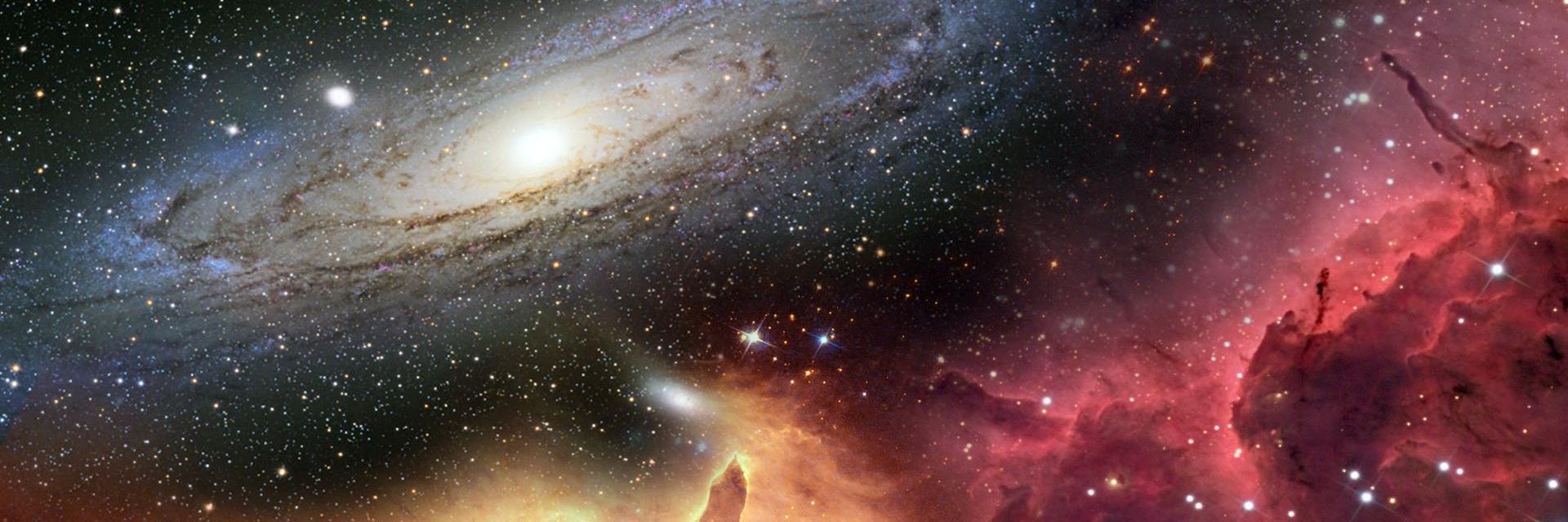 Space solar systemHD banner