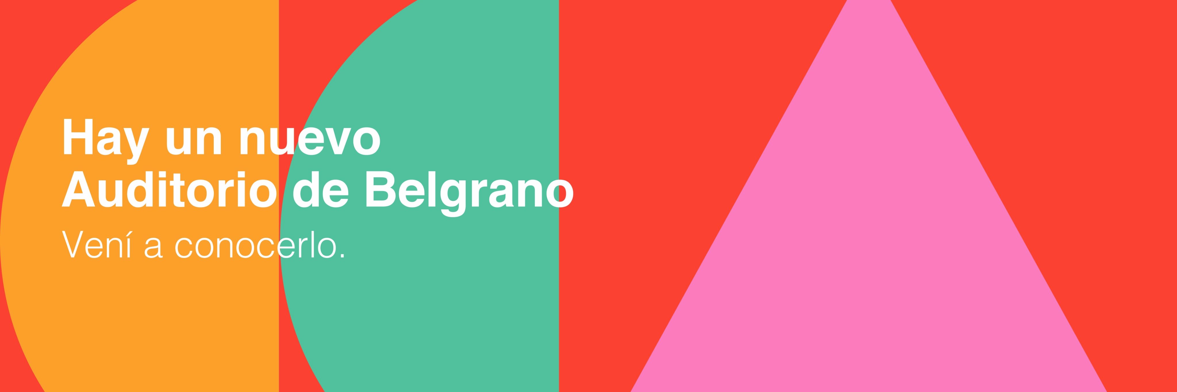 Auditorio Belgrano banner