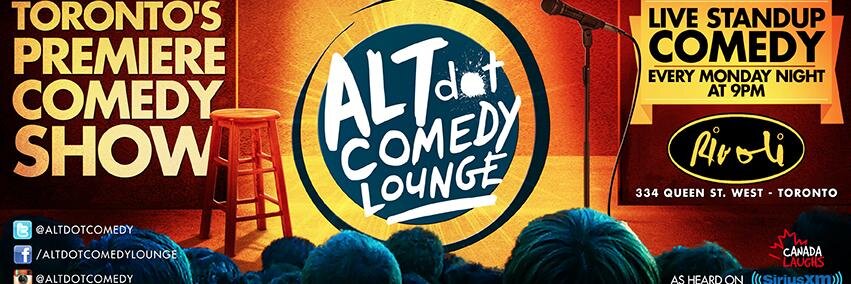 ALTdot COMedy Lounge banner