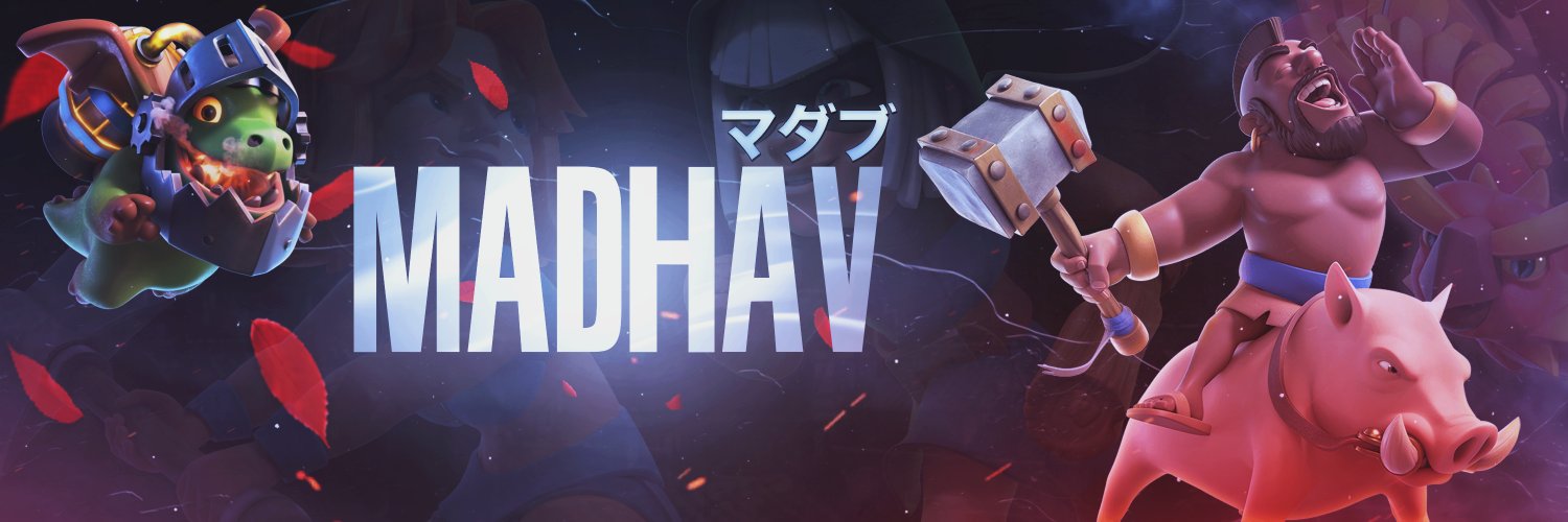 madhav?? Profile Banner