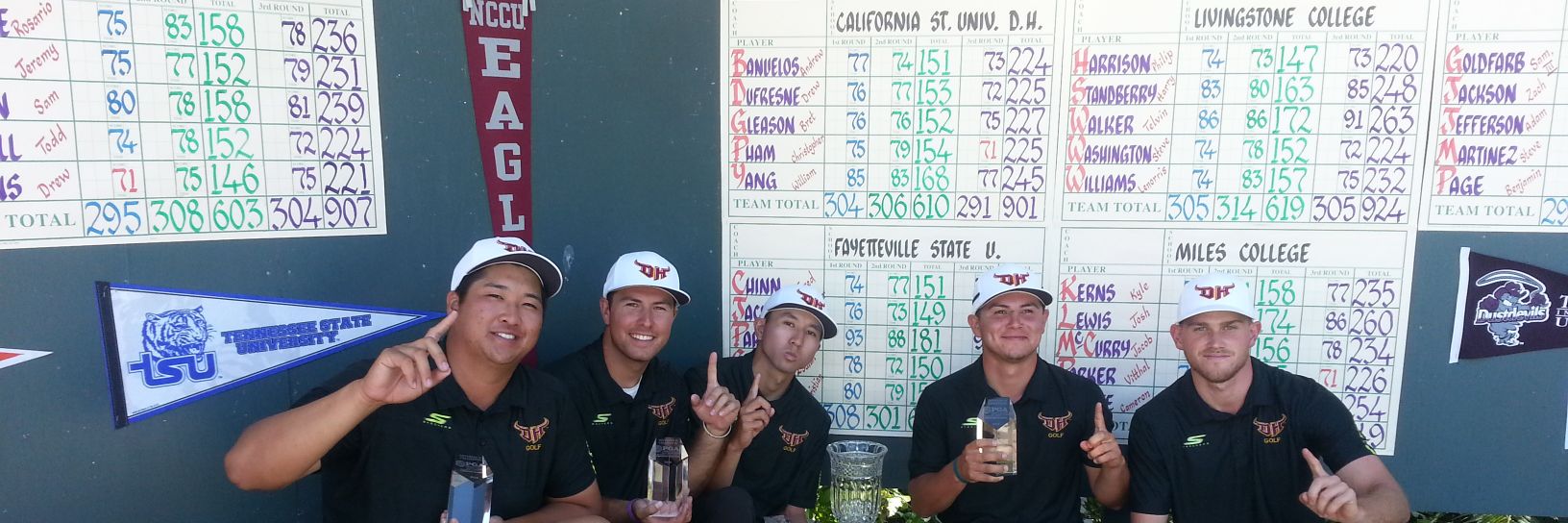 CSU Dominguez Golf banner