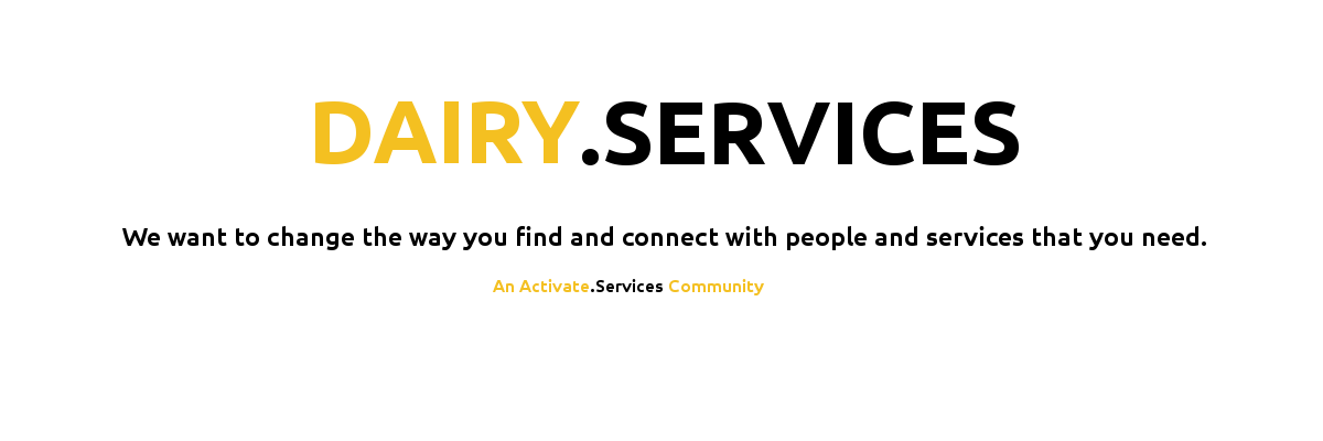 Dairy Services banner