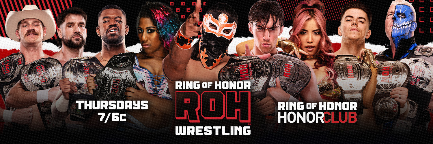 ROH - Ring of Honor Wrestling's banner