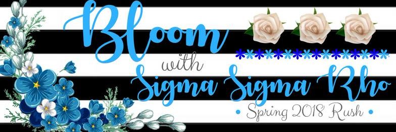 Sigma Sigma Rho banner