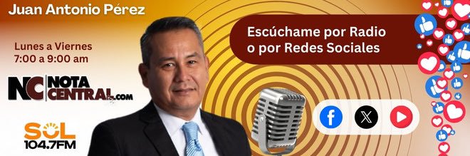 Juan Antonio Pérez banner