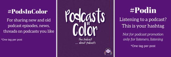 PodcastsInColor Profile Banner