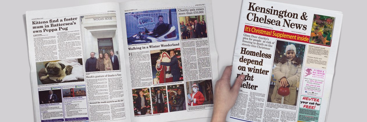 London Weekly News banner