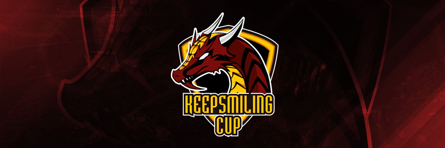Keep Smiling Cup banner