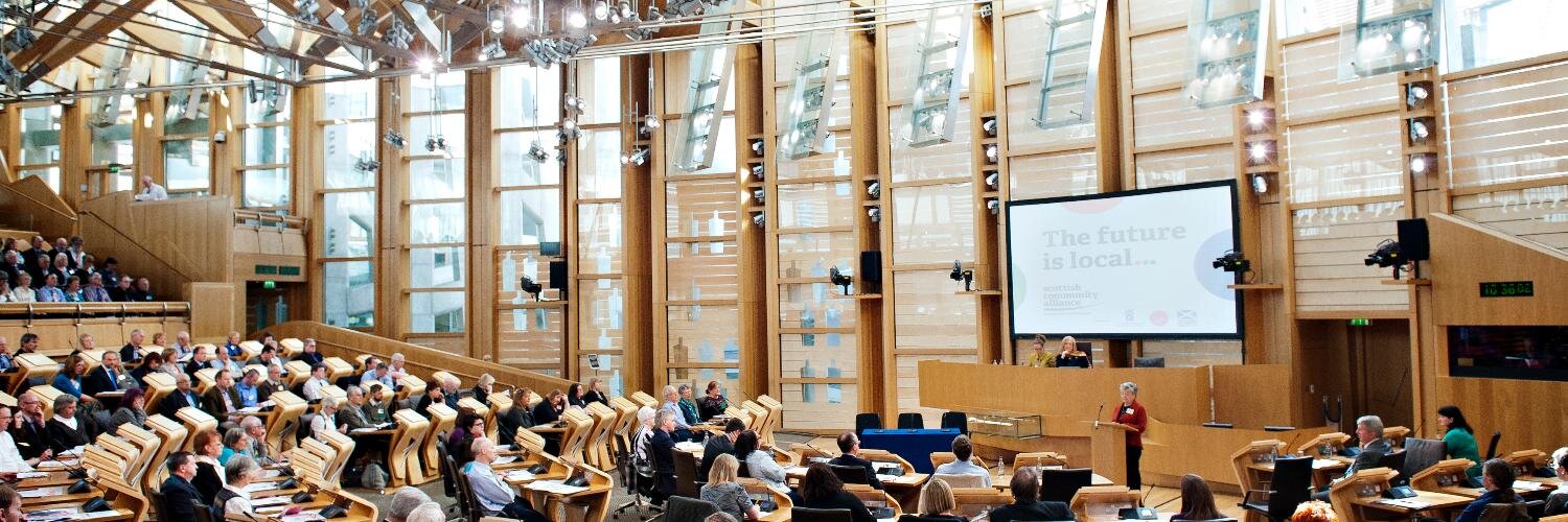 Scottish Community Alliance banner