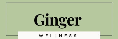 ginger.wellness banner