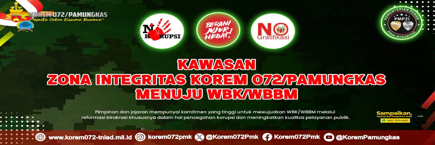 Korem 072 Pamungkas banner