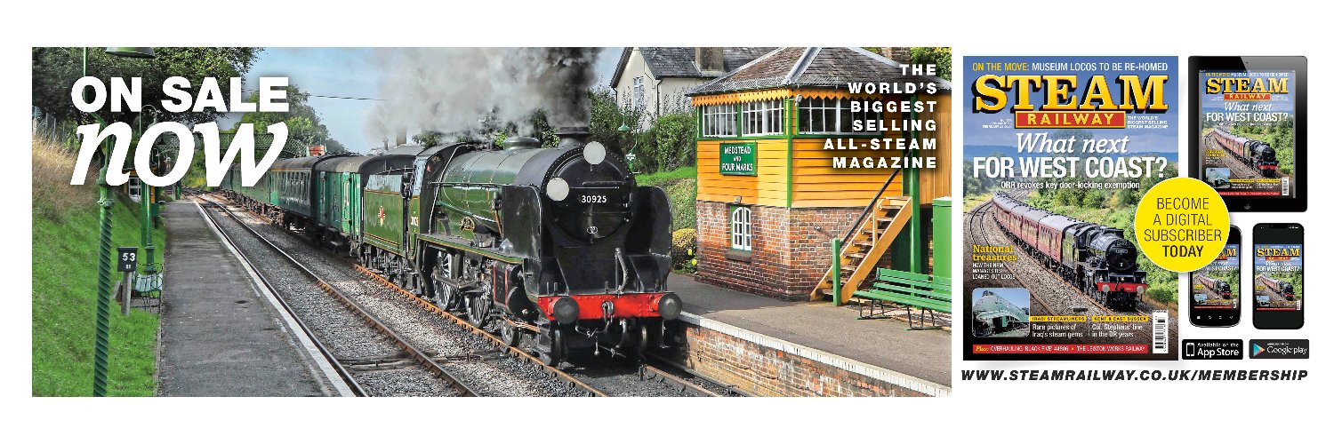 Steam Railway banner