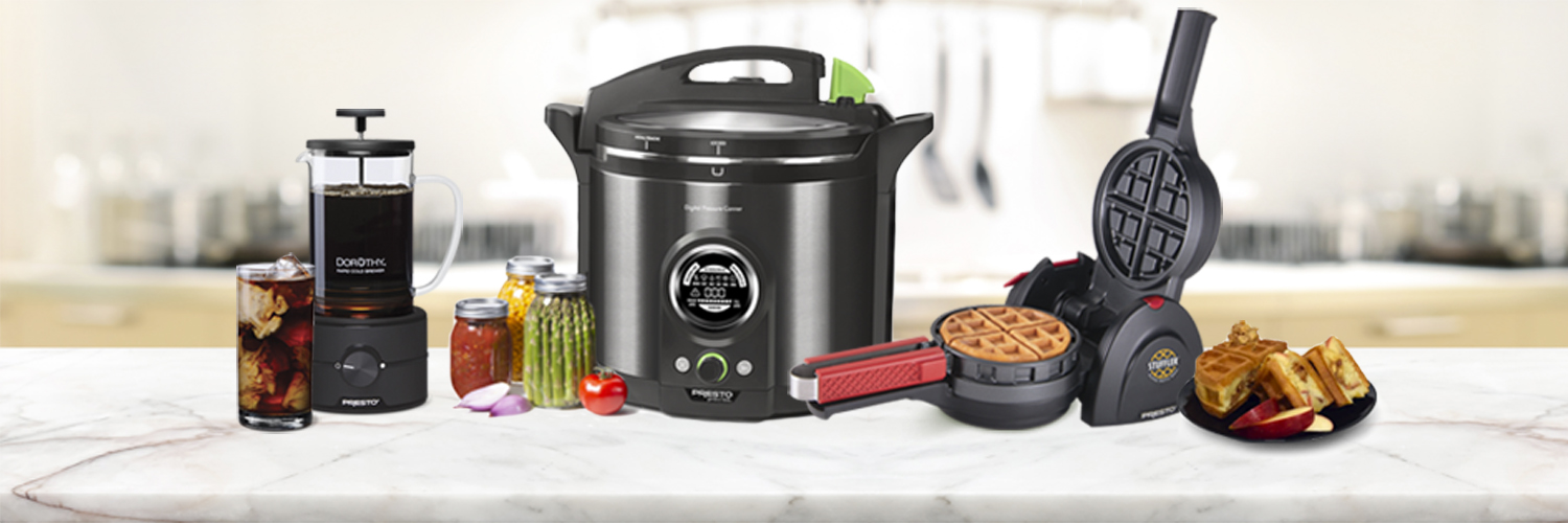 Presto Appliances banner