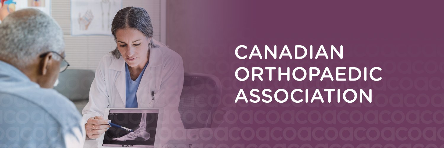 Canadian Orthopaedic Association Profile Banner