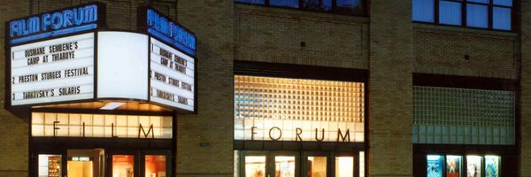 FilmForumNYC Profile Banner
