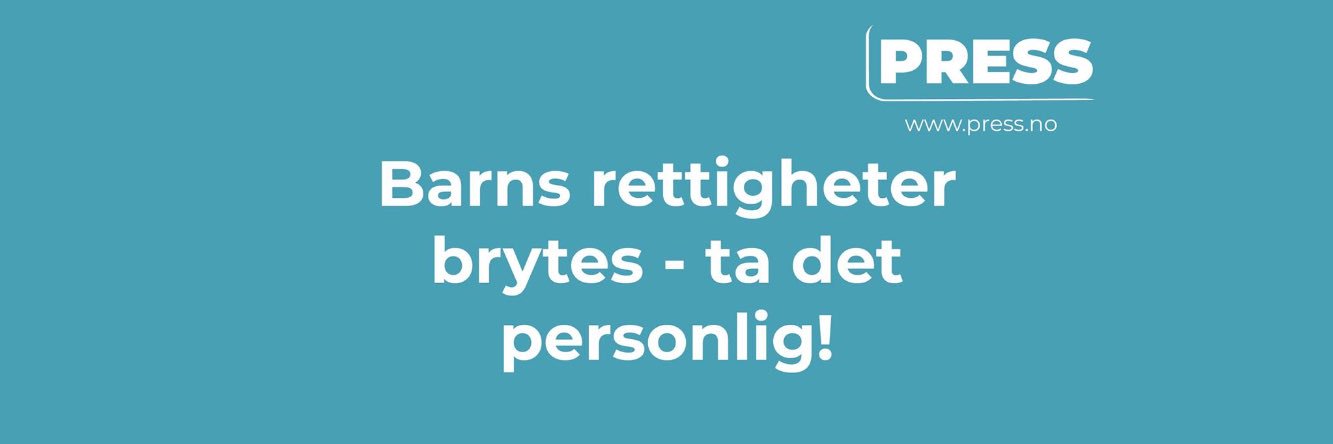 Oslo Press - Redd Barna Ungdom banner