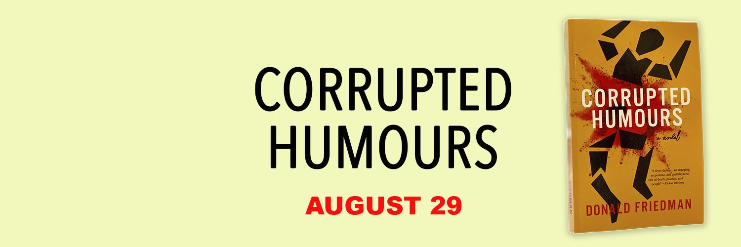 Donald Friedman, Author banner