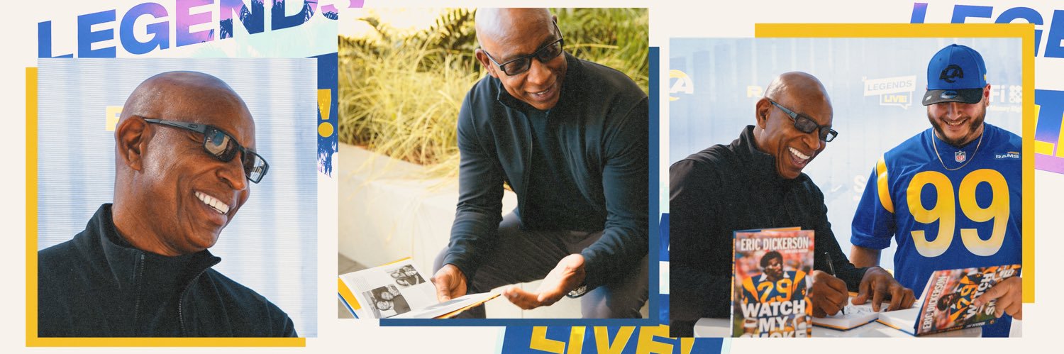 Eric Dickerson's banner