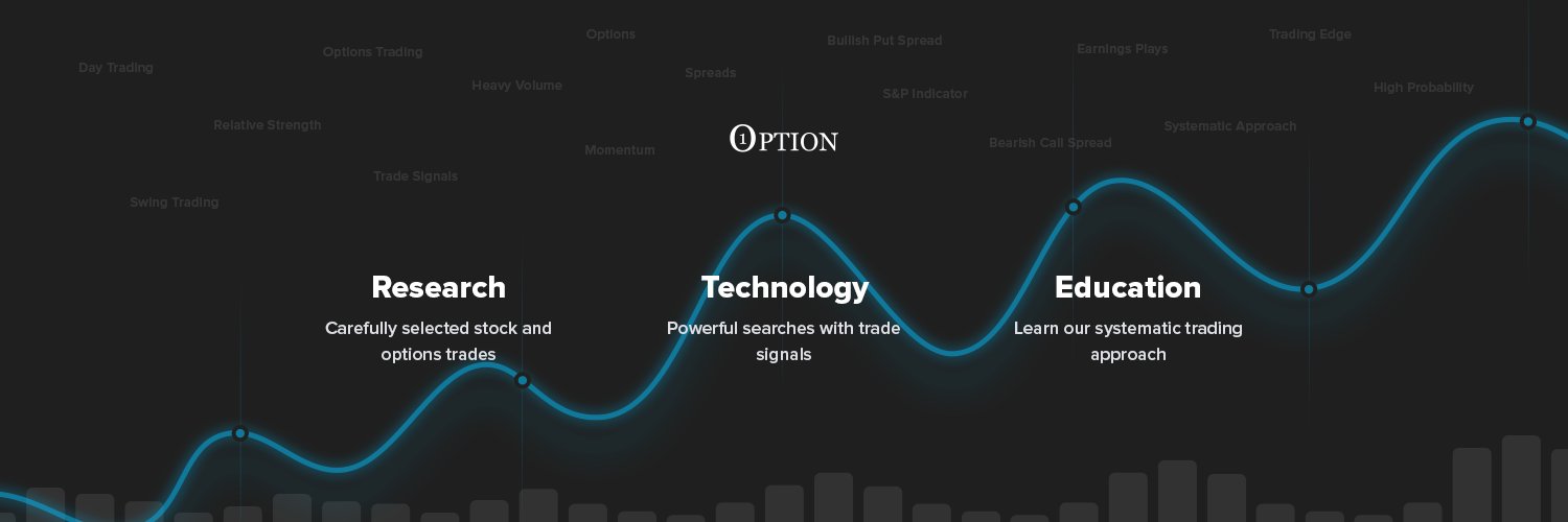 Pete Stolcers | OneOption's banner