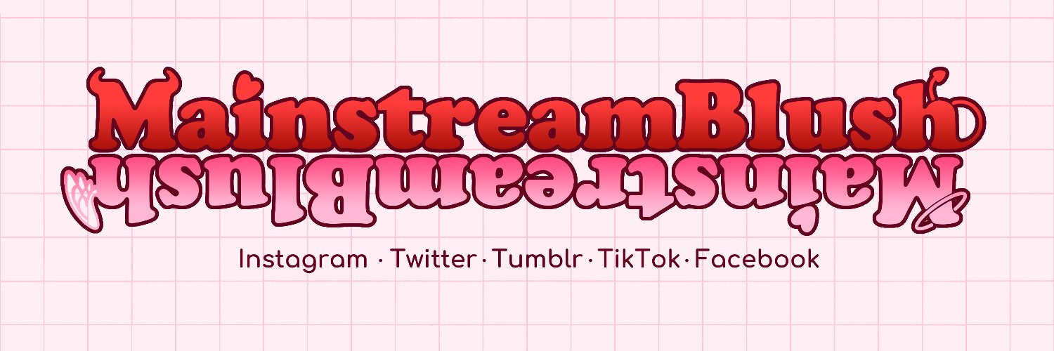 mainstreamblush's profile banner image