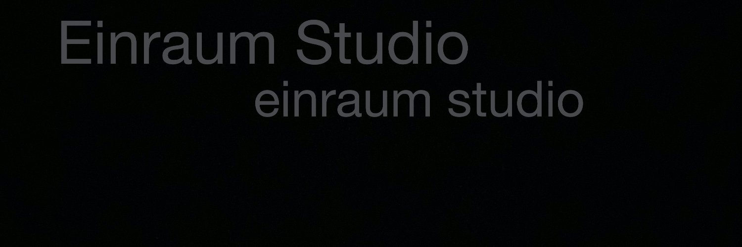 einraumstudio's profile banner image