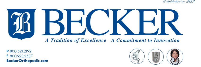 BECKER ORTHOPEDIC banner