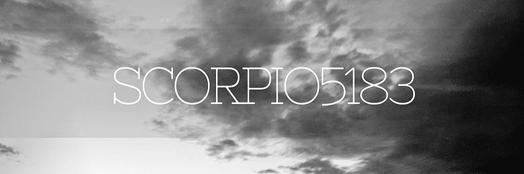 scorpio5183's profile banner image