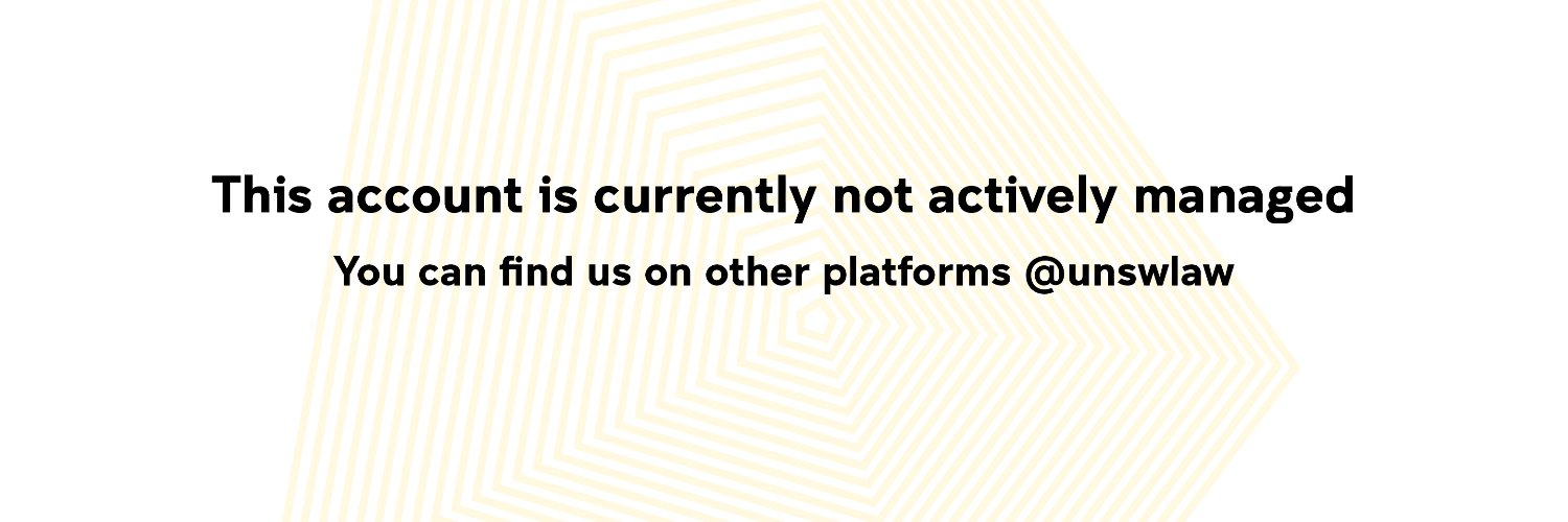 UNSW Law & Justice banner