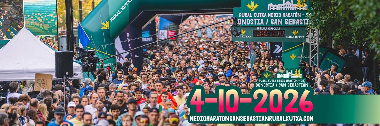 Medio Maratón San Sebastián - Rural Kutxa banner