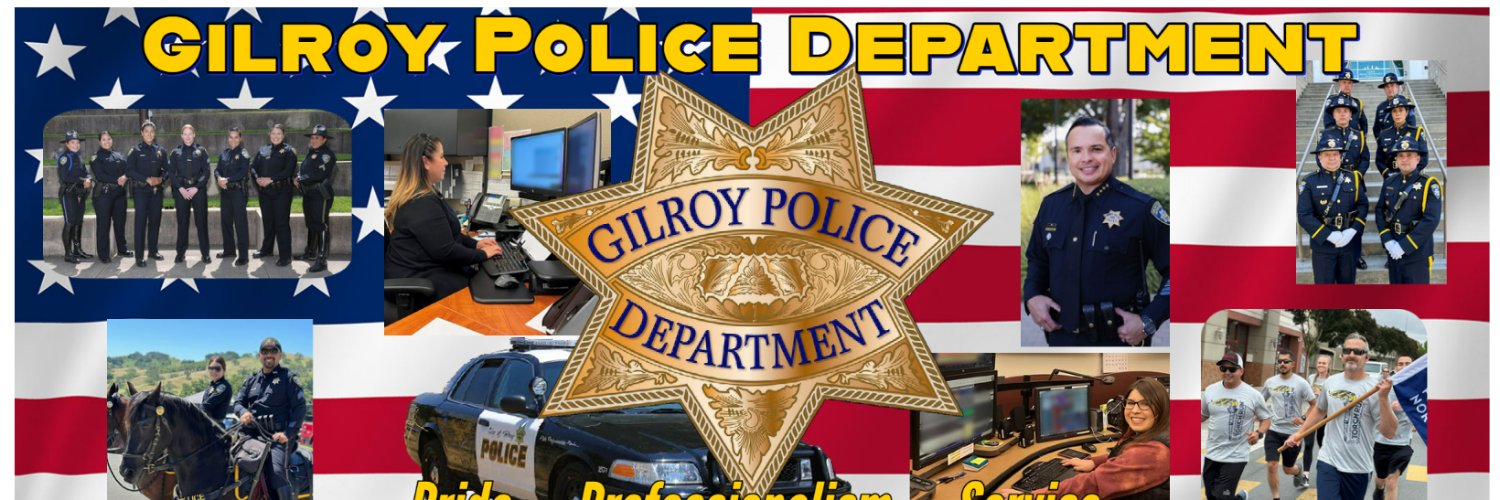 Gilroy Police banner