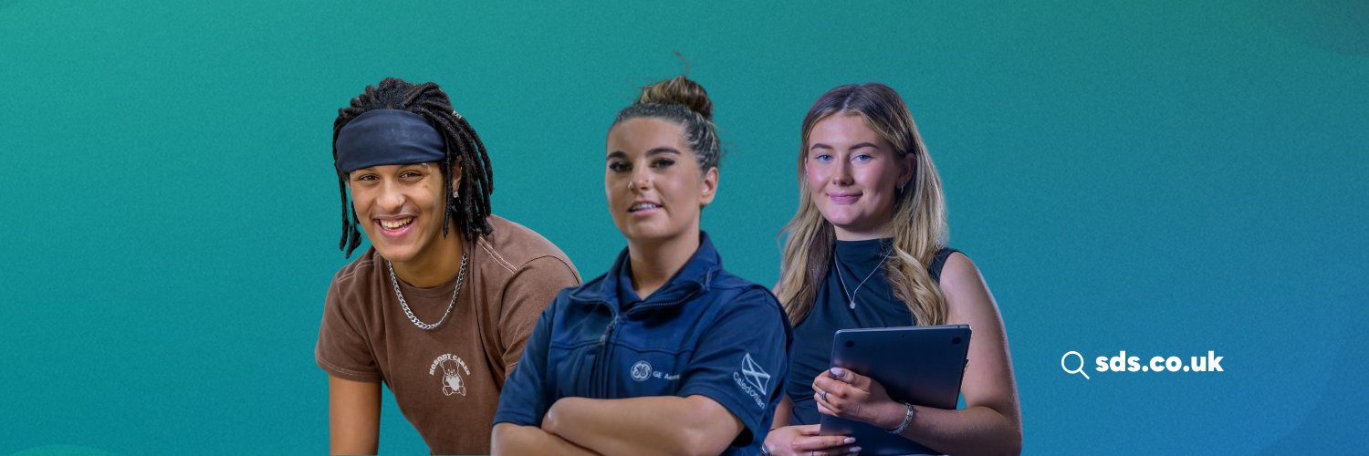 Skills Development Scotland's banner