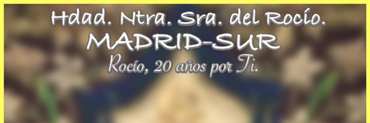 rociomadridsur's profile banner image