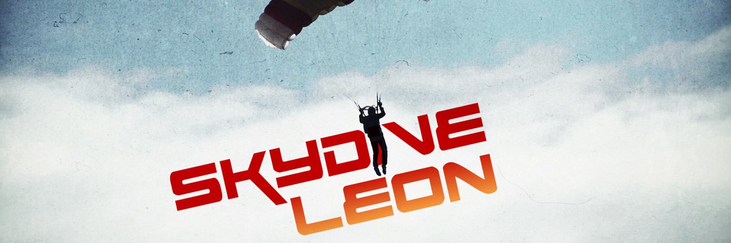Skydive Leon banner