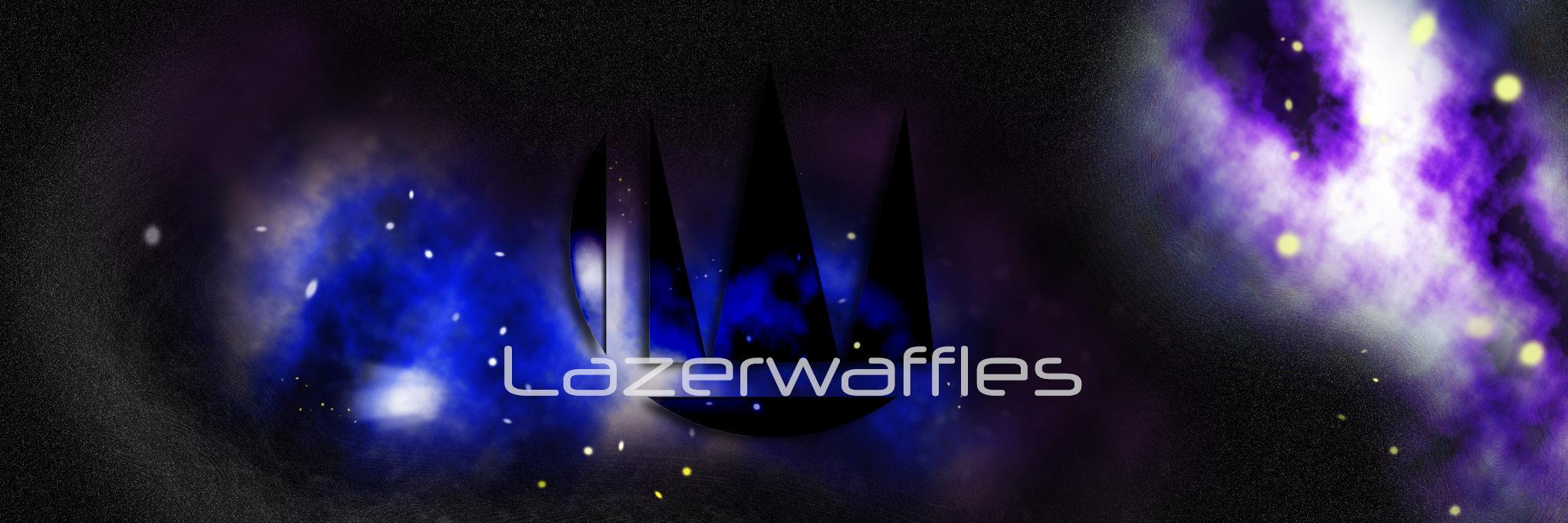 Lazerwaffles banner