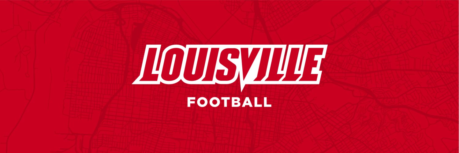Louisville Football's banner