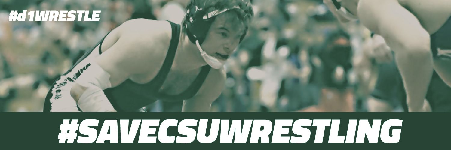 Save CSU Wrestling banner