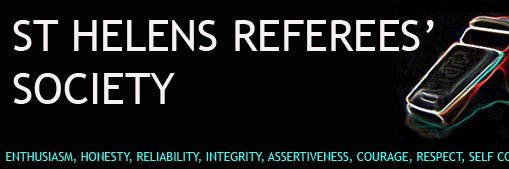 St Helens Referees banner