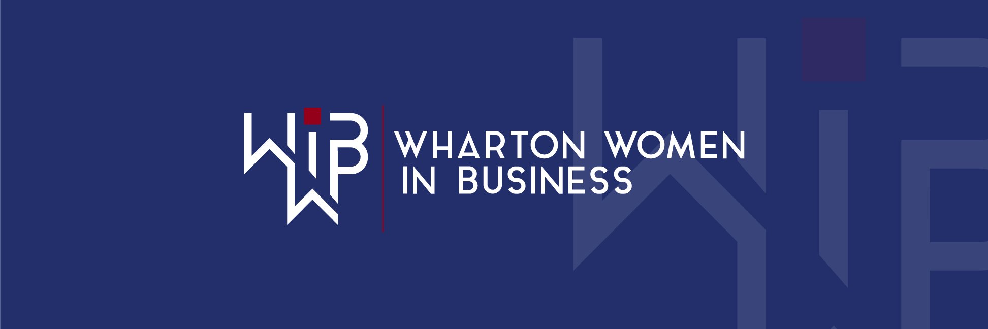 MBA Wharton Women banner