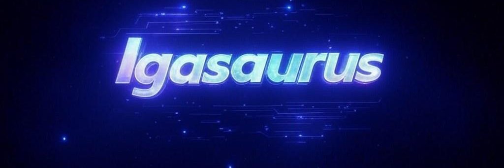 Igasaurus banner