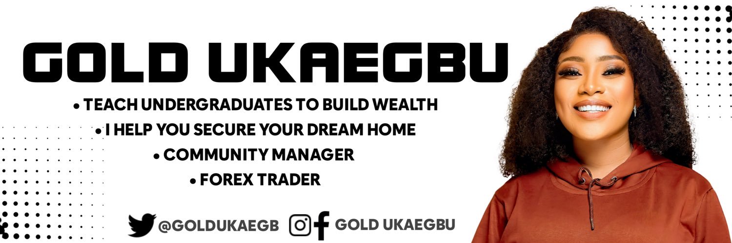 Gold Ukaegbu's banner
