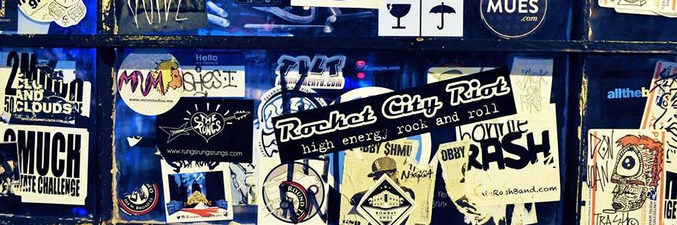 Rocket City Riot banner