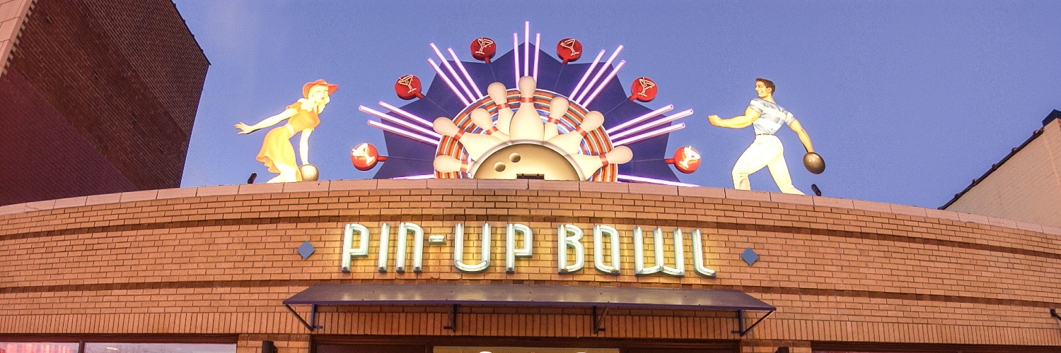 Pin-Up Bowl banner