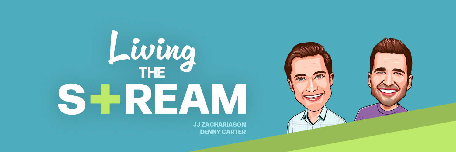 Living the Stream banner
