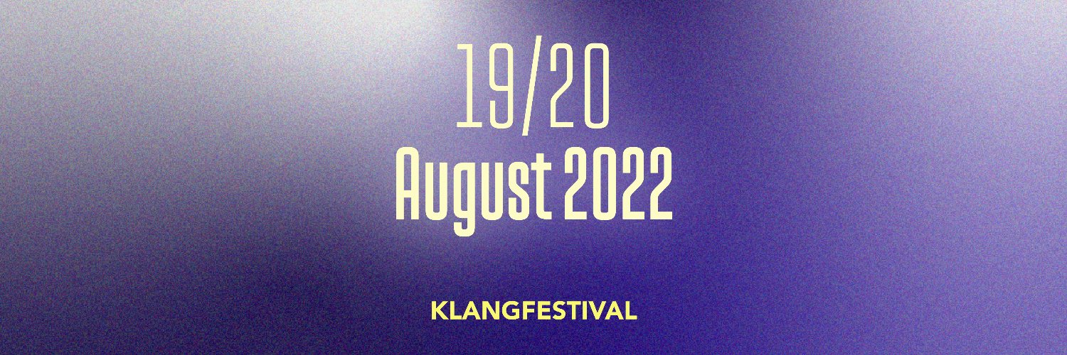 Klangfestival's profile banner image